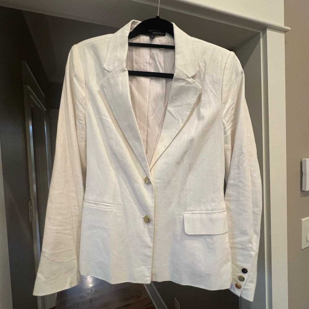 Women's Cream Blazer